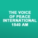 Listen to The Voice of Peace International 1540 AM free radio online