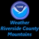 Listen to NOAA Weather Riverside County Mountains free radio online