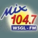 Listen to WSGL Mix 104.7 FM free radio online