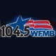 Listen to WFMB Continuous Country 104.5 FM free radio online