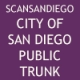 Scansandiego City of San Diego Public Trunk