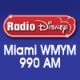 Listen to Radio Disney Miami WMYM 990 AM free radio online
