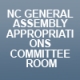 NC General Assembly Appropriations Committee Room