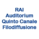 RAI Auditorium Quinto Canale Filodiffusione